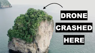 Drone Recovery Mission: Crashed DJI Mavic 2 Pro on a Tiny Island | Thailand