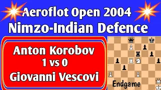 Anton Korobov vs Giovanni Vescovi || Aeroflot Open, 2004 #chess #chessgame #chessmate