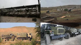 Azerbaijan’s military shows off Armenian hardware seized