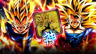 (Dragon Ball Legends) LF SSJ3 GOKU & SSJ2 VEGETA WITH THEIR UNIQUE EQUIPMENT! A VAST IMPROVEMENT!