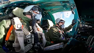 This Russian fighter-bomber has a toilet and a sleeping berth inside the cockpit!