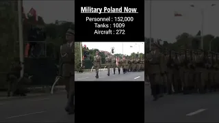 Poland Military Now and in WW2 #shorts #poland