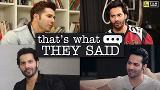 Varun Dhawan | That’s What They Said | Film Companion