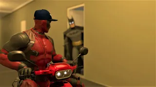 Deadpool visits Batman