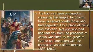 "The Cleansing of the  Temple"