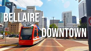 Bellaire to Downtown Houston! Drive with me through Houston!