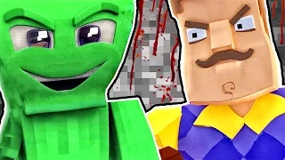 СТРАННЫЙ СЕКРЕТ СОСЕДА ПРИШЕЛЬЦА В МАЙНКРАФТЕ ! ПРИВЕТ СОСЕД ROLEPLAY ТРОЛЛИНГ | TROLLING MINECRAFT