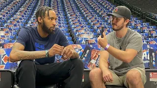 Mavericks’ Derrick Jones Jr. EXCLUSIVE interview before Game 6 vs. Clippers