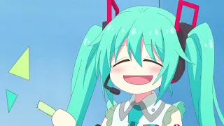 Miku cantando Levan Polka | Jashin-Chan Temporada 3 capitulo 11