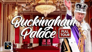 🏰 Buckingham Palace - The FULL Tour of Queen Elizabeth II's Royal Residence - London Guide 🏰