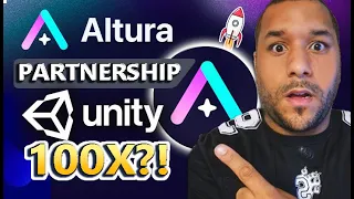 🔥 Altura Partners With GAMING GIANT UNITY! 🔥 ITS ABOUT TO EXPLODE!! 🚀🚀 100X INCOMING! Buy Quick??