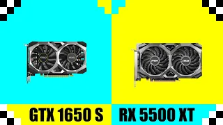 Nvidia GeForce GTX 1650 SUPER vs AMD Radeon RX 5500 XT | Tested in 7 Games