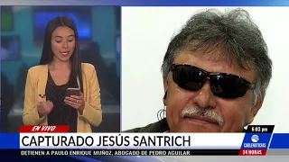 Fiscalía captura al líder de Farc, 'Jesús Santrich'