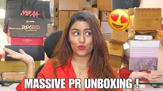 Huge PR Unboxing worth ₹60,000 😍 Free Gifts From Brands| Typsy beauty, Mars , Nykka, Blur, SimplyNam