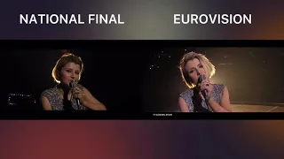 Cornelia Jakobs - Hold Me Closer - Sweden 🇸🇪 - National Final vs Eurovision Song Contest 2022