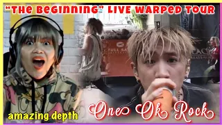 ONE OK ROCK - "The Beginning" LIVE! @ Warped Tour 25th Anniversary 2019 ライブ 演奏シ || FilTai Reacts