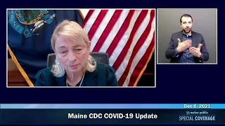 Maine CDC Briefing December 8, 2021