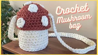 Crochet Mushroom Bag | Crochet Along | Crochet Tutorial