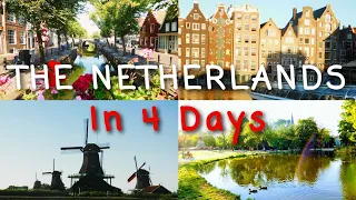 THE NETHERLANDS in 4 days | Travel Guide (Amsterdam, Haarlem, Marken, Volendam, Edam, Giethoorn)