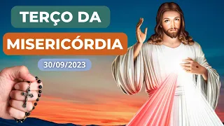 TERÇO DA MISERICÓRDIA AO VIVO DE HOJE - 30/09/2023 | TERÇO DA DIVINA MISERICÓRDIA | SÁBADO