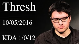 Dyrus Thresh SP ft Imaqtpie, Annie Bot - Full Stream 10/05/2016 KDA 1/0/12 - #16