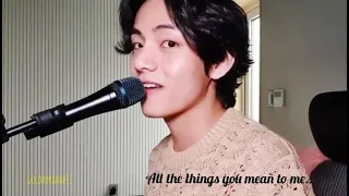 Tae jin - Taehyung FM 17 Secret Song for Seokjin - 뷔진 진뷔 lyrics MV