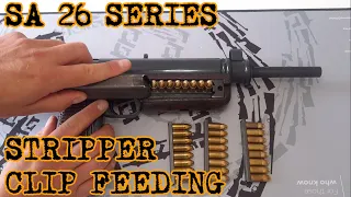 Clever Features - Sa 26 series -  Stripper Clip feeding system