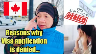 Mga dapat malaman para Hindi Ma reject or ma deny ang visa application bound to Canada 🇨🇦