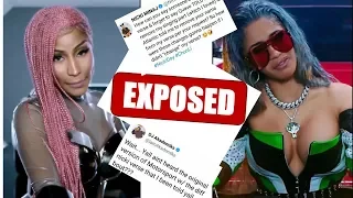 Nicki Minaj ORIGINAL Motorsport verse GETS POSTED and PROVES Nicki DID change LYRICS about CARDI B!