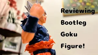 Reviewing Bootleg Goku figure | Quick