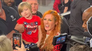 What Happens with Becky Lynch after WWE Raw 4/22/24 Goes Off Air!!