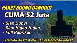 REVIEW & CEK SOUND Paket Sound Dangdut Harga 52 Juta