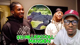 DDG Tours Trippie Redd's $13 Million Dollar Blacked Out Mansion (Unbelievable!!😳😳)