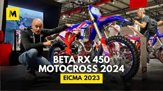 Beta RX 450 Motocross 2024 a EICMA [ENGLISH SUB]