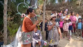 comedy)))/ wedding day at phuhgi village..