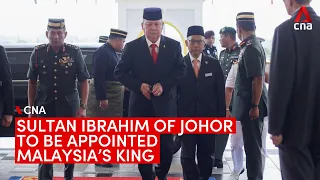 Malaysia names Sultan Ibrahim of Johor as next king