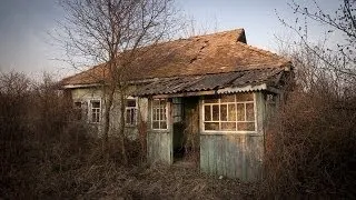 Üres falu a Csernobili zónában! Chernobyl empty village!