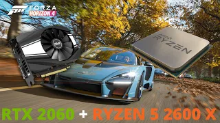 Forza Horizon 4 Benchmark | RTX 2060 + Ryzen 5 2600X | EXTREME 1080p