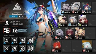 [Arknights] CC#9 | Daily Stage day 12 | Max Risk 16 | 11 op | Too hot, too much RNGs