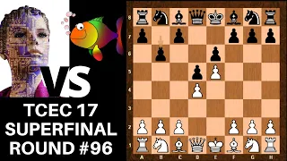 Is Leela's positional domination too cruel? || Highly Evolved Leela vs Stockfish || TCEC 17 Rd 96