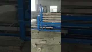 automatic concrete solid block moulding machine with pallet support machinery #machine #block