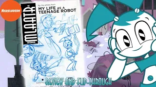 My Life as a Teenage Robot Official Sketchbook review