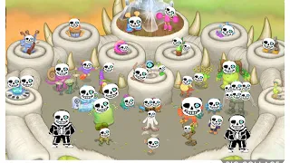 My singing monsters Megalovania (Sans) But with all composer charaters!