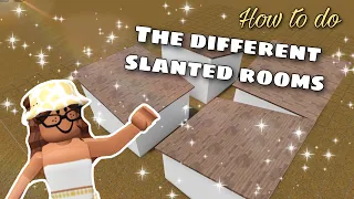 HOW TO MAKE YOUR SLANTED ROOFS GO THE WAY YOU WANT THEM TO || Bloxburg