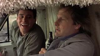 Ллойд захотел в туалет в машине (Тупой и еще тупее/Dumb and Dumber)1994)  перевод НТВ