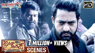 Janatha Garage Climax Scene | Jr NTR and Mohanlal Punish Unni Mukundan | Samantha | Nithya Menen