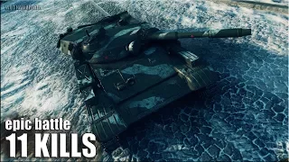 Мега Эпик Нагиб на Т-100 ЛТ 🌟🌟🌟 World of Tanks лучший бой на лт 10 уровня