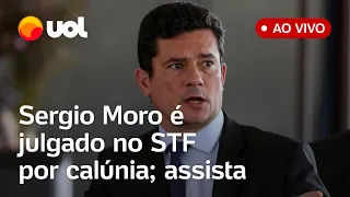 Sergio Moro: julgamento no STF decide se senador deve virar réu por calúnia contra Gilmar Mendes