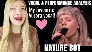 Vocal Coach Reacts: AURORA ‘Nature Boy’ Live Analysis!