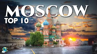 🧳 TOP 10 BEST Places to VISIT in MOSCOW ✈️ Russia 2024 🏰